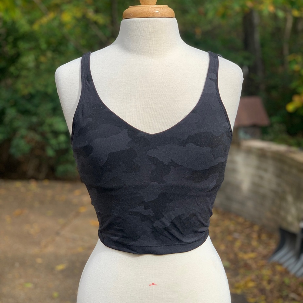 Lululemon Camo Align Crop Tank Top